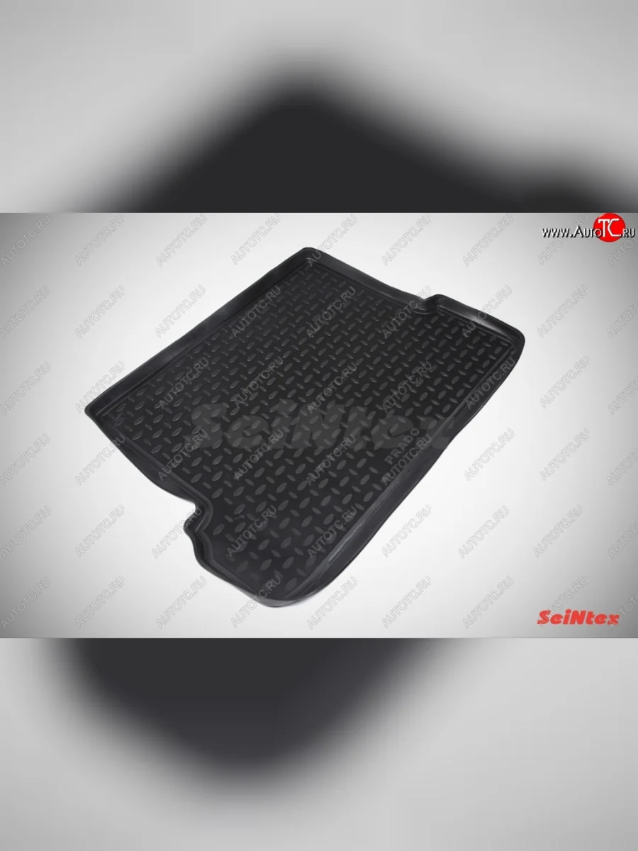 Коврик в багажник (7 мест) SeiNtex (полимер) Toyota Land Cruiser Prado J150 дорестайлинг (2009-2013)  в Керчи Республика Крым