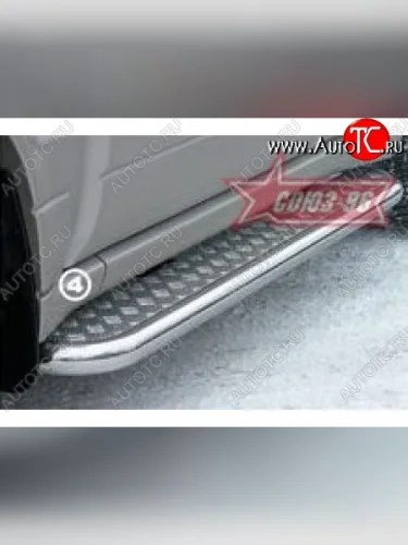 Пороги с листом d60 SOUZ-96 Suzuki Grand Vitara  FTB03 3 двери (1997-2005)