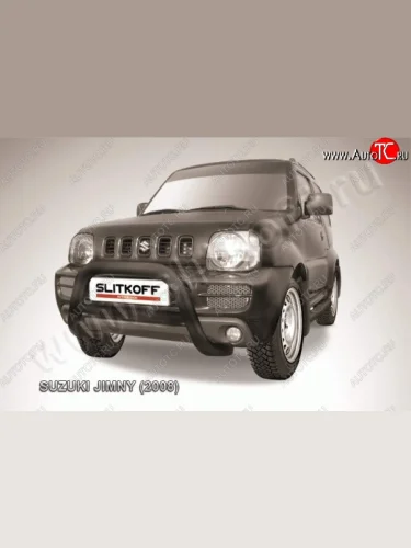 Кенгурятник d76 низкий Suzuki Jimny  JB23/JB43 (2002-2012) 1-ый рестайлинг