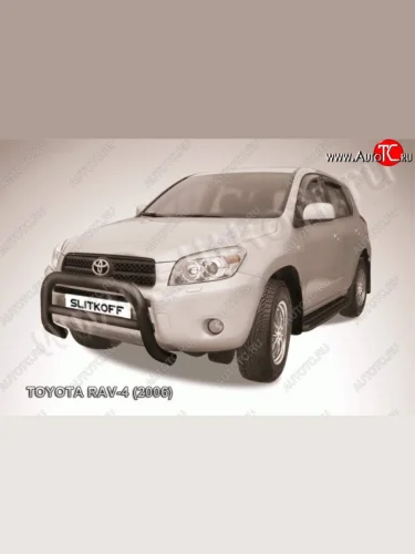 Кенгурятник d76 низкий Toyota RAV4  XA305 (2005-2009) 5 дв. дорестайлинг