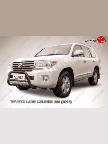 Кенгурятник d76 низкий Toyota Land Cruiser  200 (2012-2015) 1-ый рестайлинг