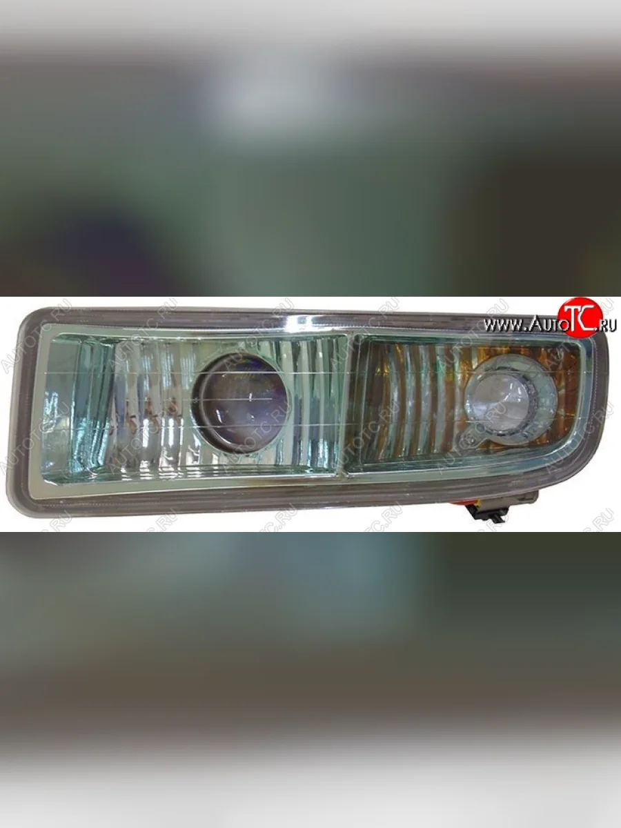 Левая противотуманная фара SAT (зеленый оттенок) Lexus LX470 J100 дорестайлинг (1998-2002)  в Воронеже Воронежской области