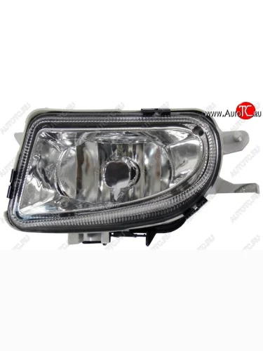 Левая противотуманная фара SAT (хрусталь) Mercedes-Benz E-Class W210 универсал рестайлинг (1999-2003)