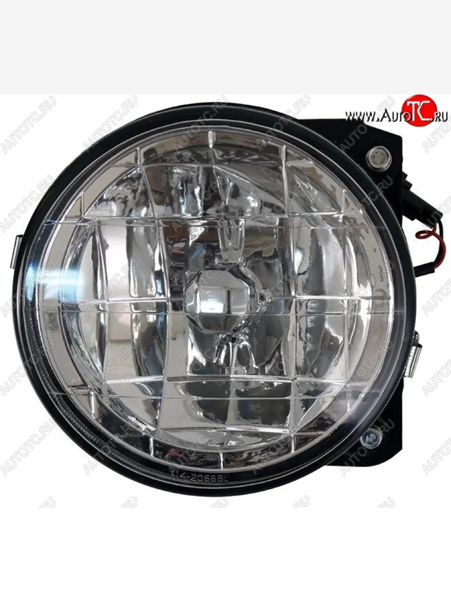 Левая противотуманная фара SAT (большая круглая) Subaru Impreza GD седан дорестайлинг (2000-2002)  в Самаре Самарской области