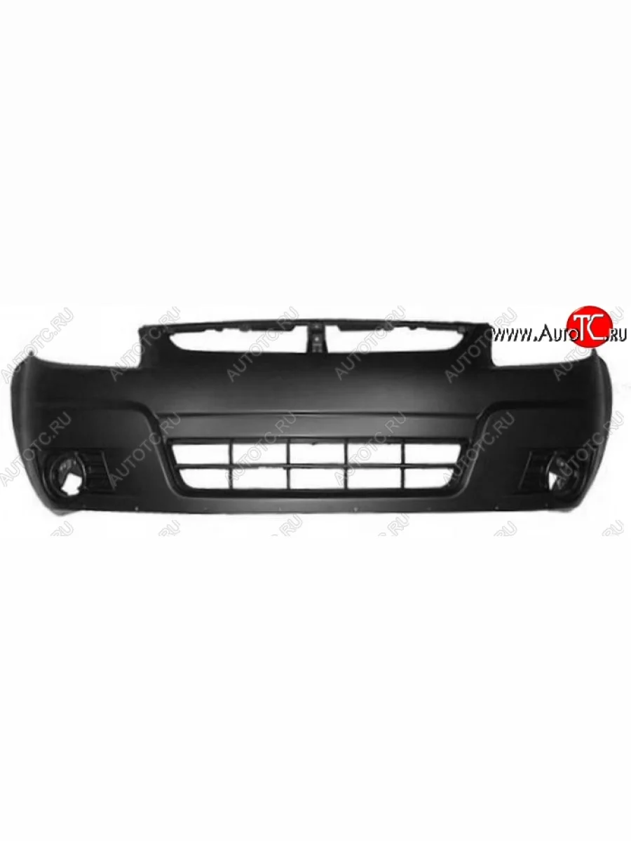 Передний бампер SAT Suzuki SX4 GYA,GYB  рестайлинг, хэтчбэк (2010-2016) (Неокрашенный)  в Керчи Республика Крым