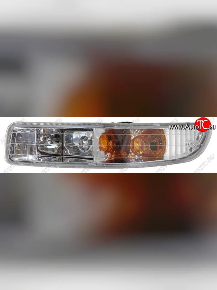 Левая противотуманная фара SAT (хрусталь) Toyota Carina T190 седан дорестайлинг (1992-1994)  в Самаре Самарской области