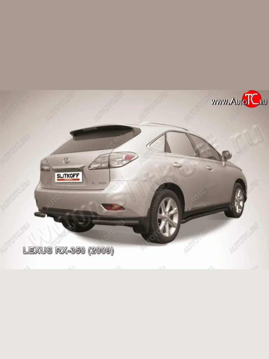 Уголки d57 Lexus RX350 AL10 дорестайлинг (2008-2012) (Цвет: серебристый)  в Самаре Самарской области