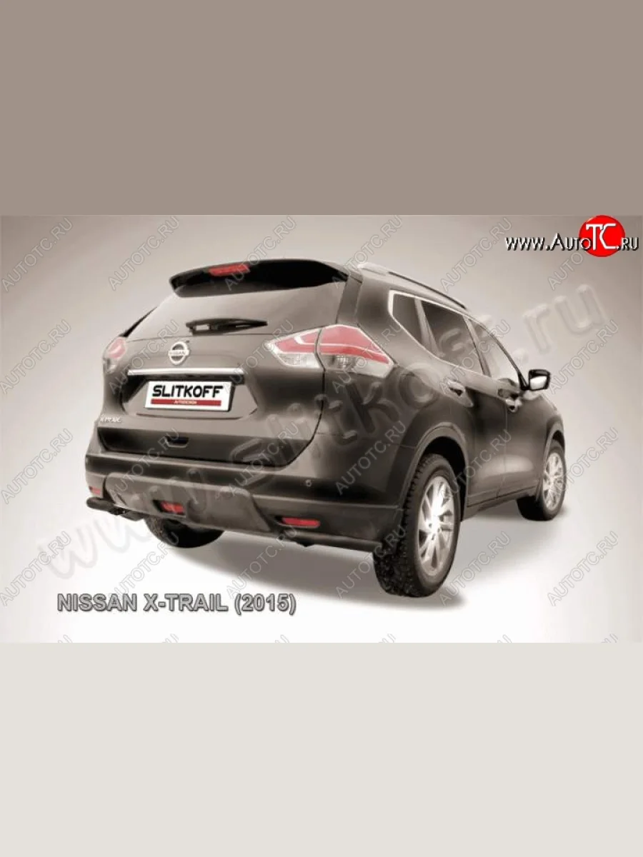 Уголки d57 Nissan X-trail 3 T32 рестайлинг (2017-2022) (Цвет: серебристый)  в Самаре Самарской области