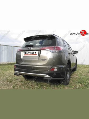 Уголки d57 Toyota RAV4  XA40 (2015-2019) 5 дв. рестайлинг