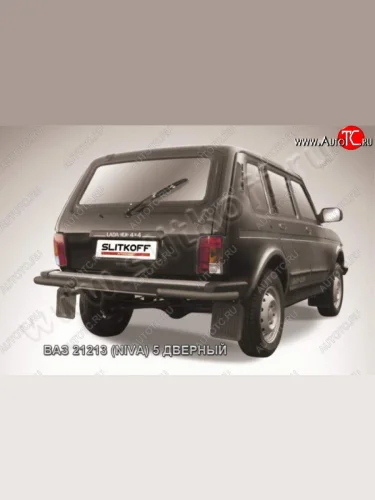 Уголки d57 Лада ВАЗ нива 4х4 ( 2131,  2121-80) (1993-2019) 5 дв. дорестайлинг, ФОРА