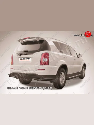 Уголки d57+d42 двойные SSANGYONG Rexton  Y290 (2012-2017)