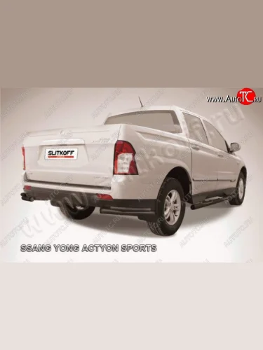 Уголки d57+d42 двойные SSANGYONG Actyon Sport (2012-2025)