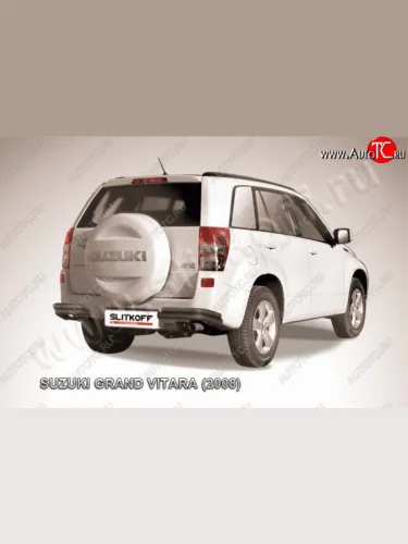Уголки d57+d42 двойные Suzuki Grand Vitara  JT 5 дверей (2008-2012) 1-ый рестайлинг