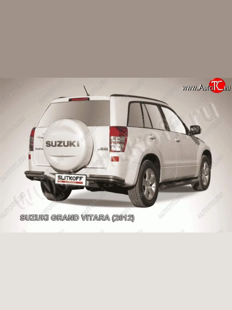 Уголки d57+d42 двойные  Suzuki Grand Vitara (2012-2016) JT 5 дверей (Цвет: серебристый)  В Кинешме Ивановской области