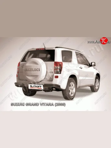 Уголки d57+d42 двойные Suzuki Grand Vitara  JT 3 двери (2005-2008) дорестайлинг