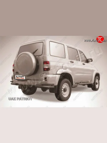 Уголки d57+d42 двойные Уаз Патриот  3163 5 дв. (2005-2013) дорестайлинг