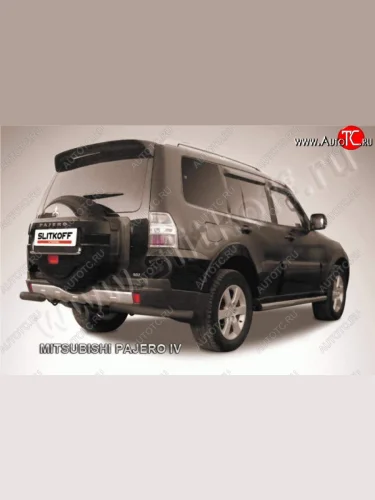 Уголки d76 Mitsubishi Pajero  4 V90 (2006-2015) дорестайлинг, 1-ый рестайлинг