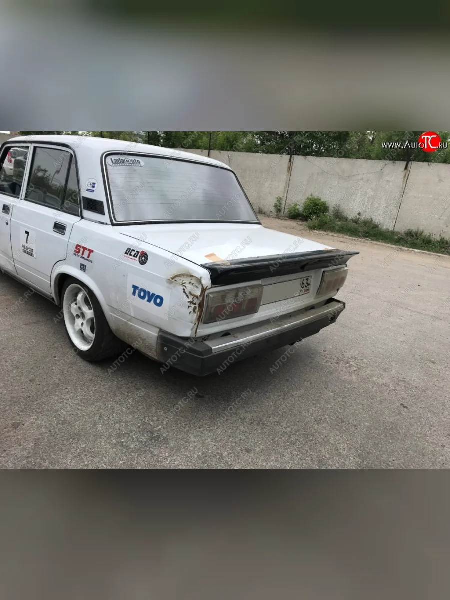 Спойлер Утиный хвост (большой)  Лада ВАЗ  2105, 2107 (Неокрашенный)  в Воронеже Воронежской области