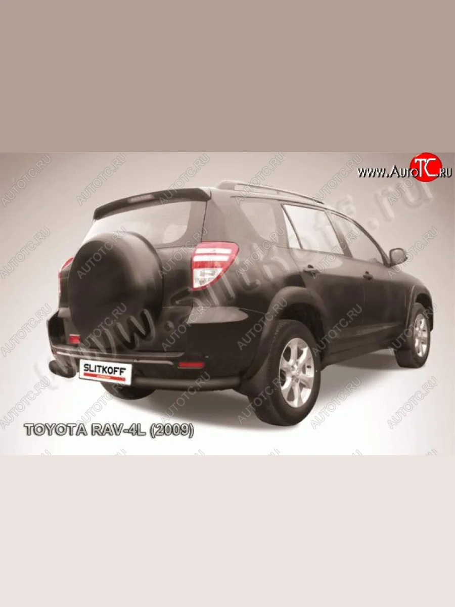 Уголки d76 Toyota RAV4 XA30 5 дв. удлиненный 1-ый рестайлинг (2009-2010) (Цвет: серебристый)  в Керчи Республика Крым