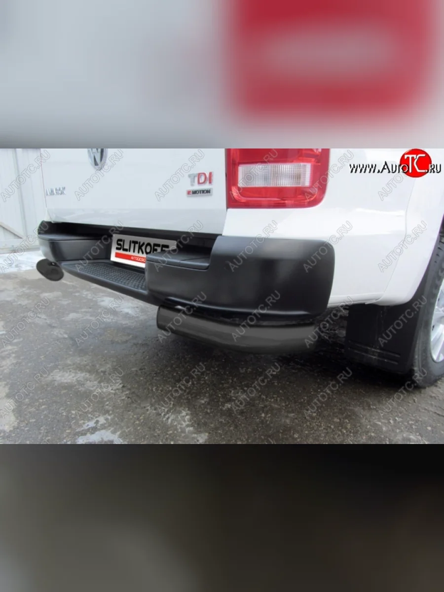 Уголки d76 Volkswagen Amarok рестайлинг (2016-2022) (Цвет: серебристый)  в Воронеже Воронежской области