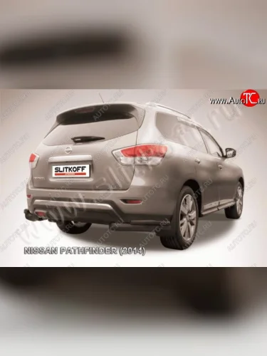 Уголки d76+d42 двойные Nissan Pathfinder  R52 (2012-2017) дорестайлинг