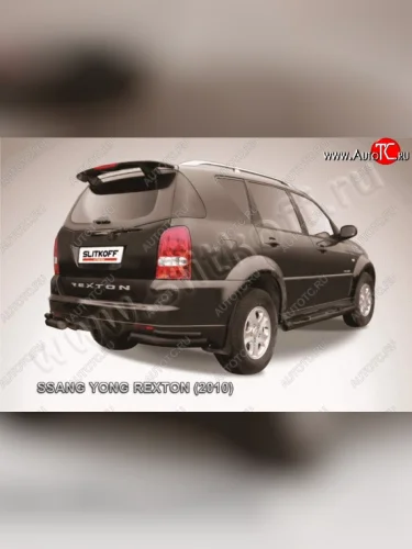 Уголки d76+d42 двойные SSANGYONG Rexton  Y250 (2006-2012)