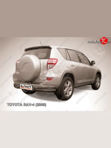 Уголки d76+d42 двойные Toyota RAV4  XA30 (2008-2010) 5 дв. 1-ый рестайлинг