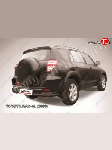 Уголки d76+d42 двойные Toyota RAV4  XA30 (2009-2010) 5 дв. удлиненный 1-ый рестайлинг