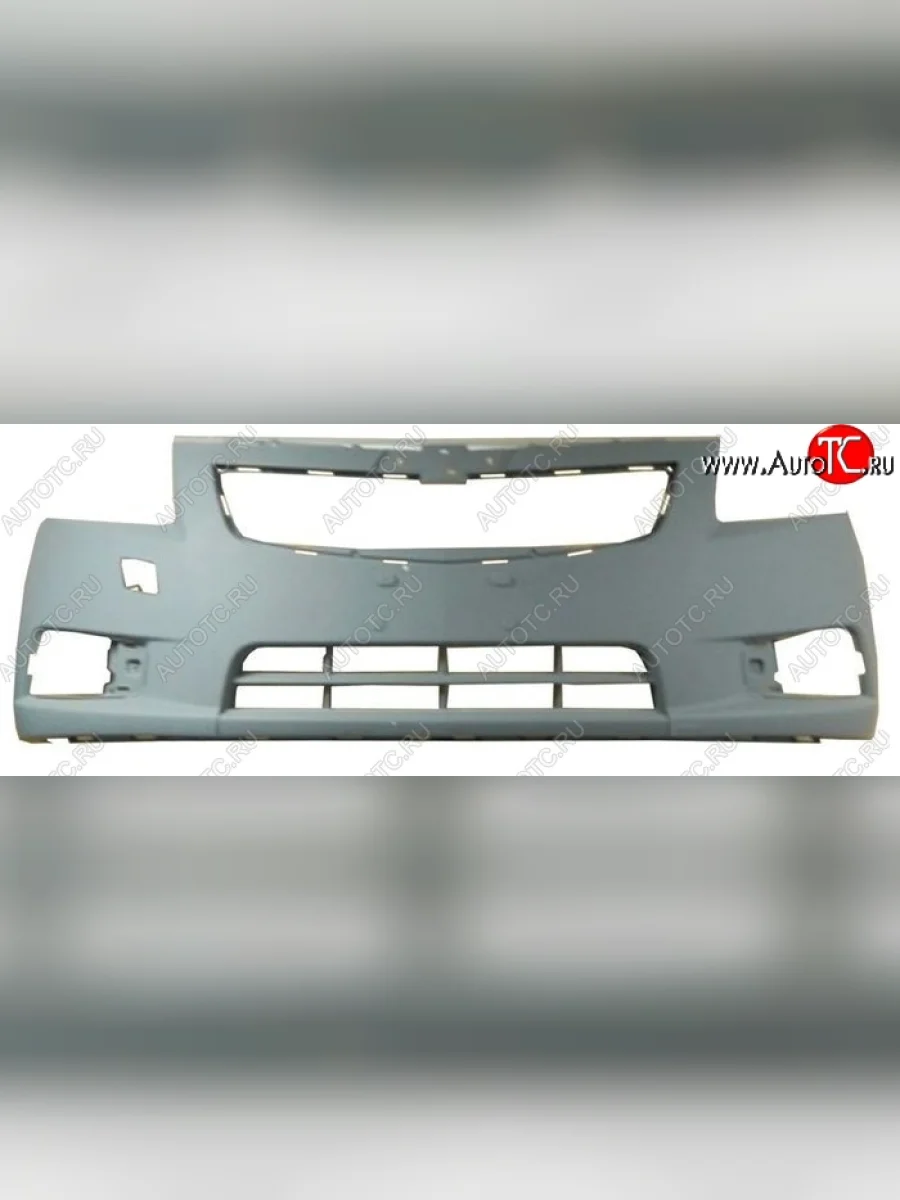 Бампер передний SAT Chevrolet Cruze J305 хэтчбек дорестайлинг (2009-2012) (Неокрашенный)  в Воронеже Воронежской области