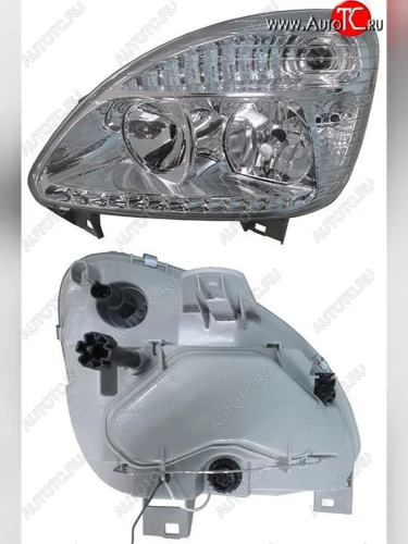Левая фара SAT (диодная) ГАЗ ГАЗель 3302 1-ый рестайлинг бортовой  (2003-2010)