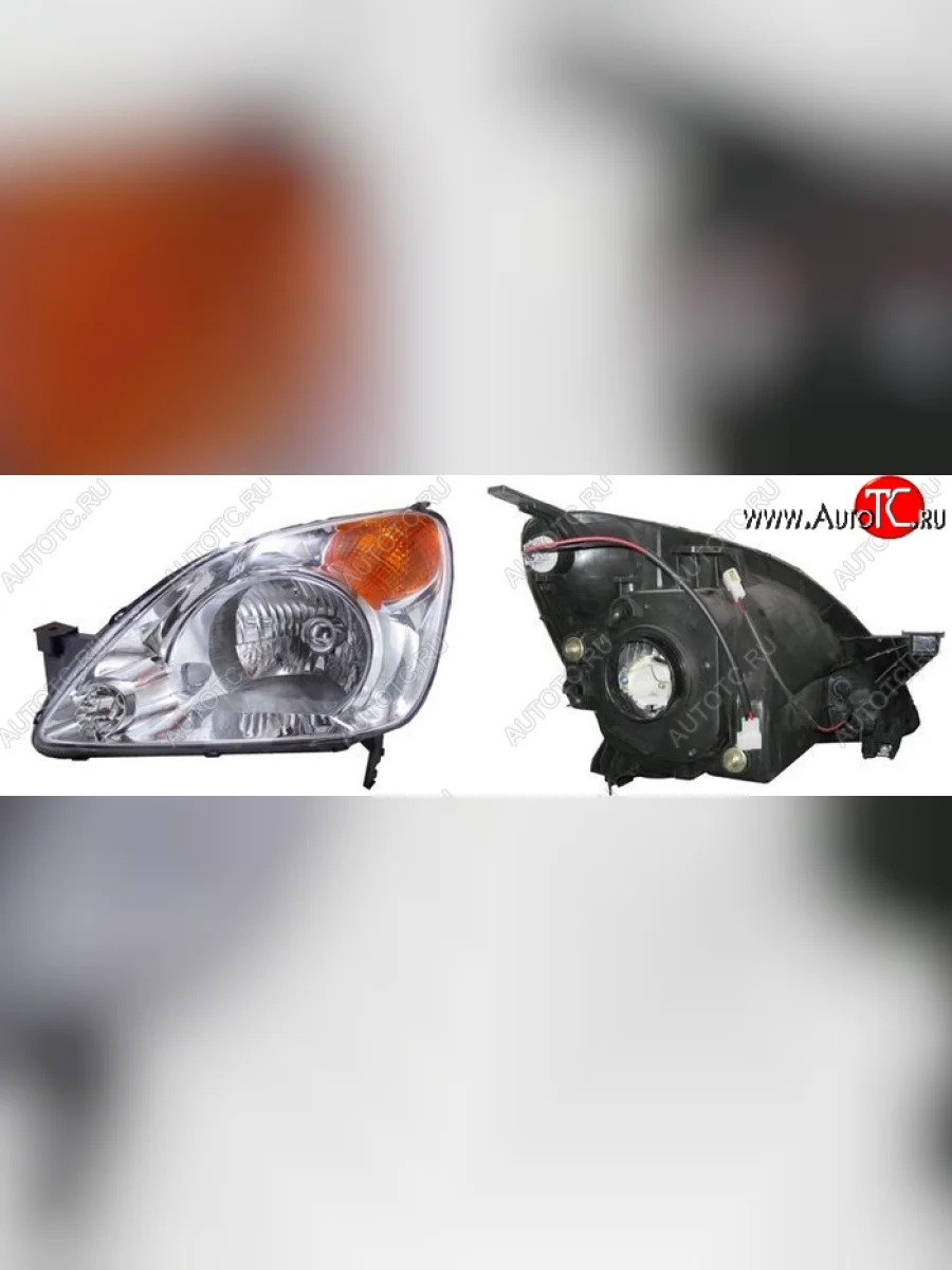 Левая фара SAT (Евросвет) Honda CR-V RD4,RD5,RD6,RD7,RD9  дорестайлинг (2001-2004)  в Керчи Республика Крым