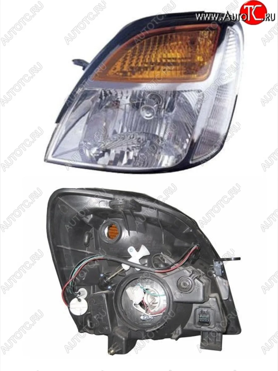 Левая фара SAT Hyundai Starex/H1 A1 рестайлинг (2004-2007)  в Керчи Республика Крым