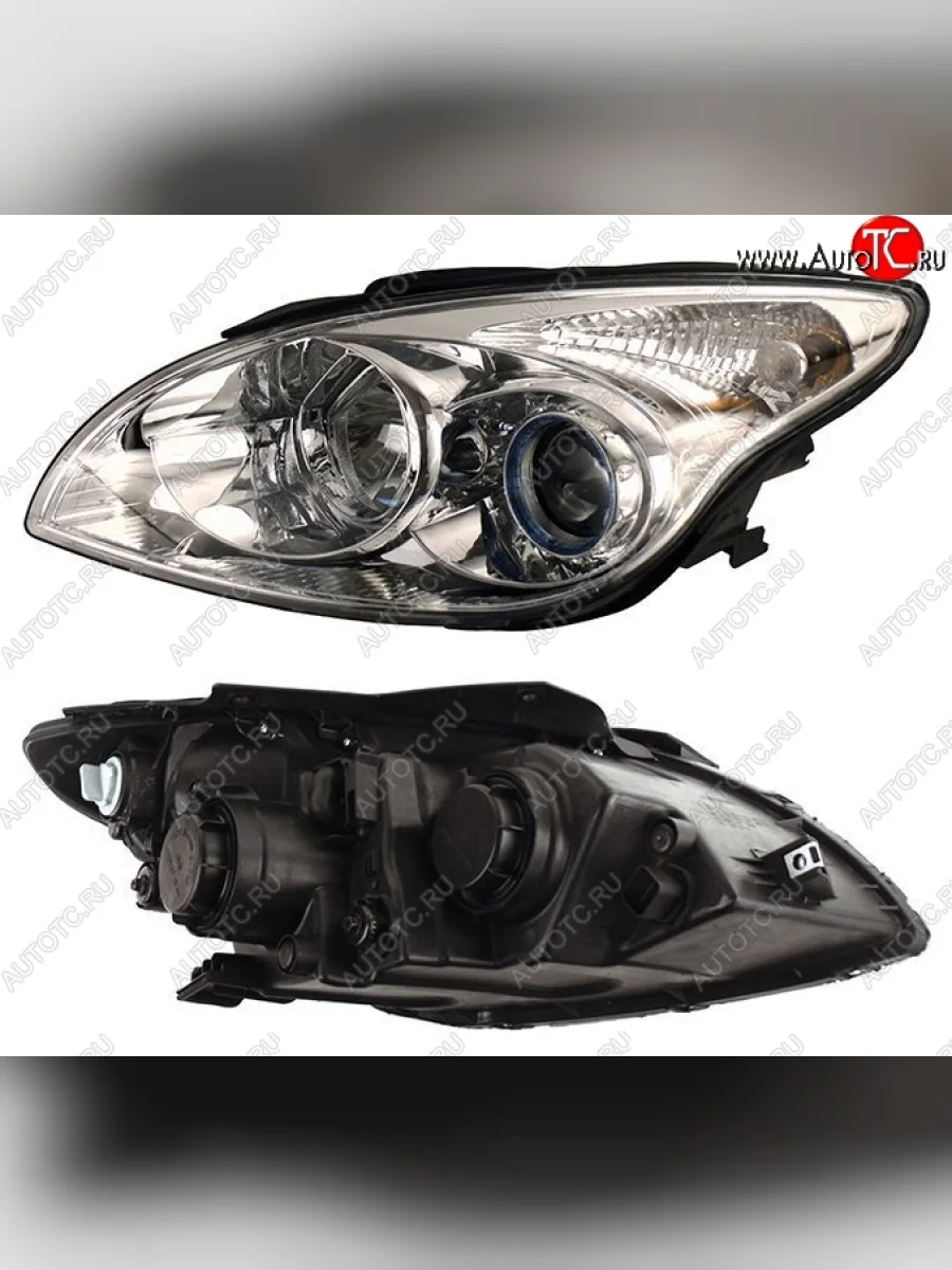 Левая фара SAT Hyundai I30 FD универсал рестайлинг (2010-2012)  в Самаре Самарской области