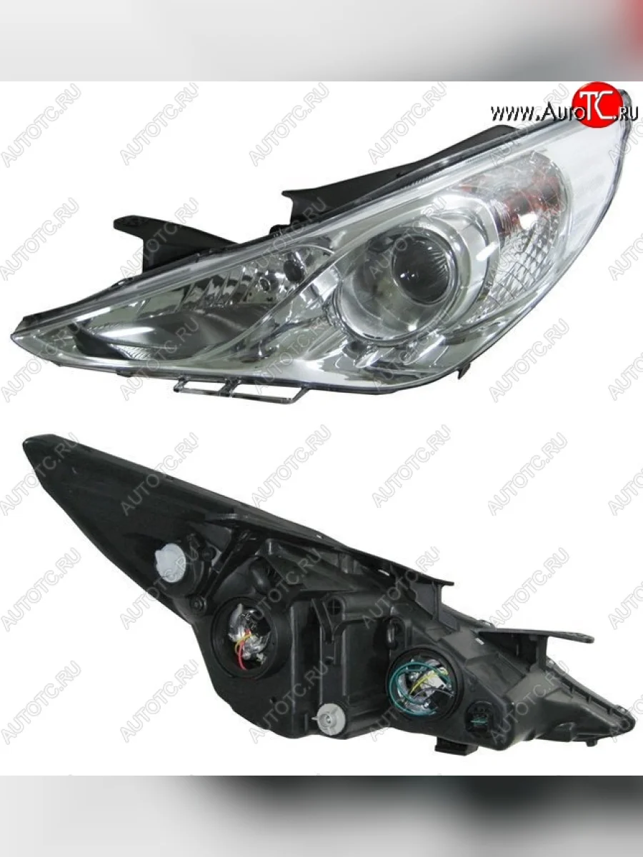 Левая фара SAT Hyundai Sonata YF (2009-2014)  в Самаре Самарской области
