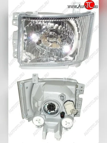 Левая фара SAT (Евросвет) Isuzu Elf (NPR75)  дорестайлинг (2006-2014)