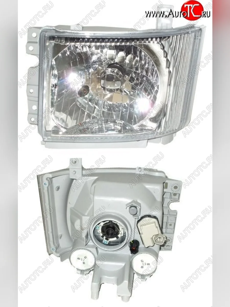 Левая фара SAT (Евросвет) Isuzu Elf (NPR75)  дорестайлинг (2006-2014)  в Самаре Самарской области