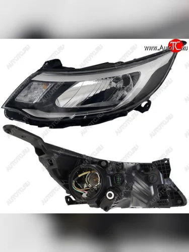 Левая фара SAT KIA Rio 3 QB хэтчбек 5 дв. рестайлинг (2015-2017)