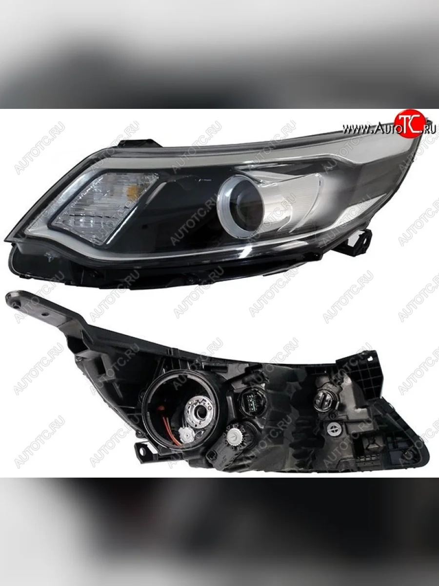 Левая фара SAT (линза) KIA Rio 3 QB хэтчбек 5 дв. рестайлинг (2015-2017)  в Керчи Республика Крым