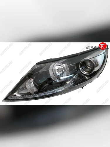Левая фара SAT (диодная) KIA Sportage  3 SL (2014-2016) рестайлинг