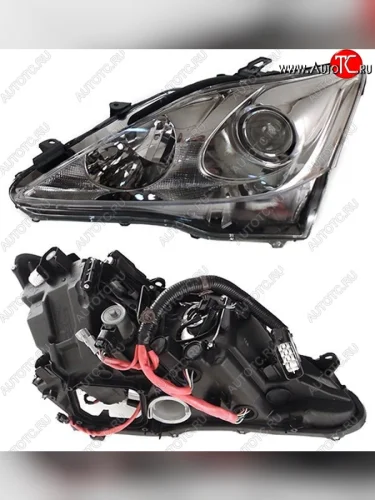 Левая фара SAT (под ксенон) Lexus IS250 XE20 седан дорестайлинг (2005-2013)