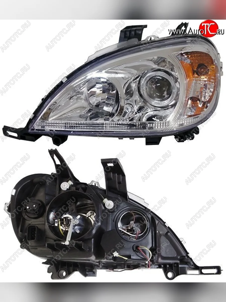 Левая фара SAT Mercedes-Benz ML class W163 рестайлинг (2001-2005)  в Керчи Республика Крым