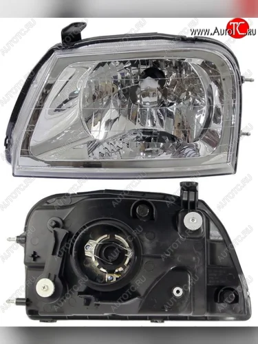 Левая фара SAT Mitsubishi L200 3 K6T-K7T дорестайлинг (1996-2005)