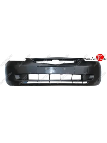 Бампер передний (без отверстий под туманки, пр-во Тайланд) SAT Honda Fit  1 (2001-2004) GD дорестайлинг