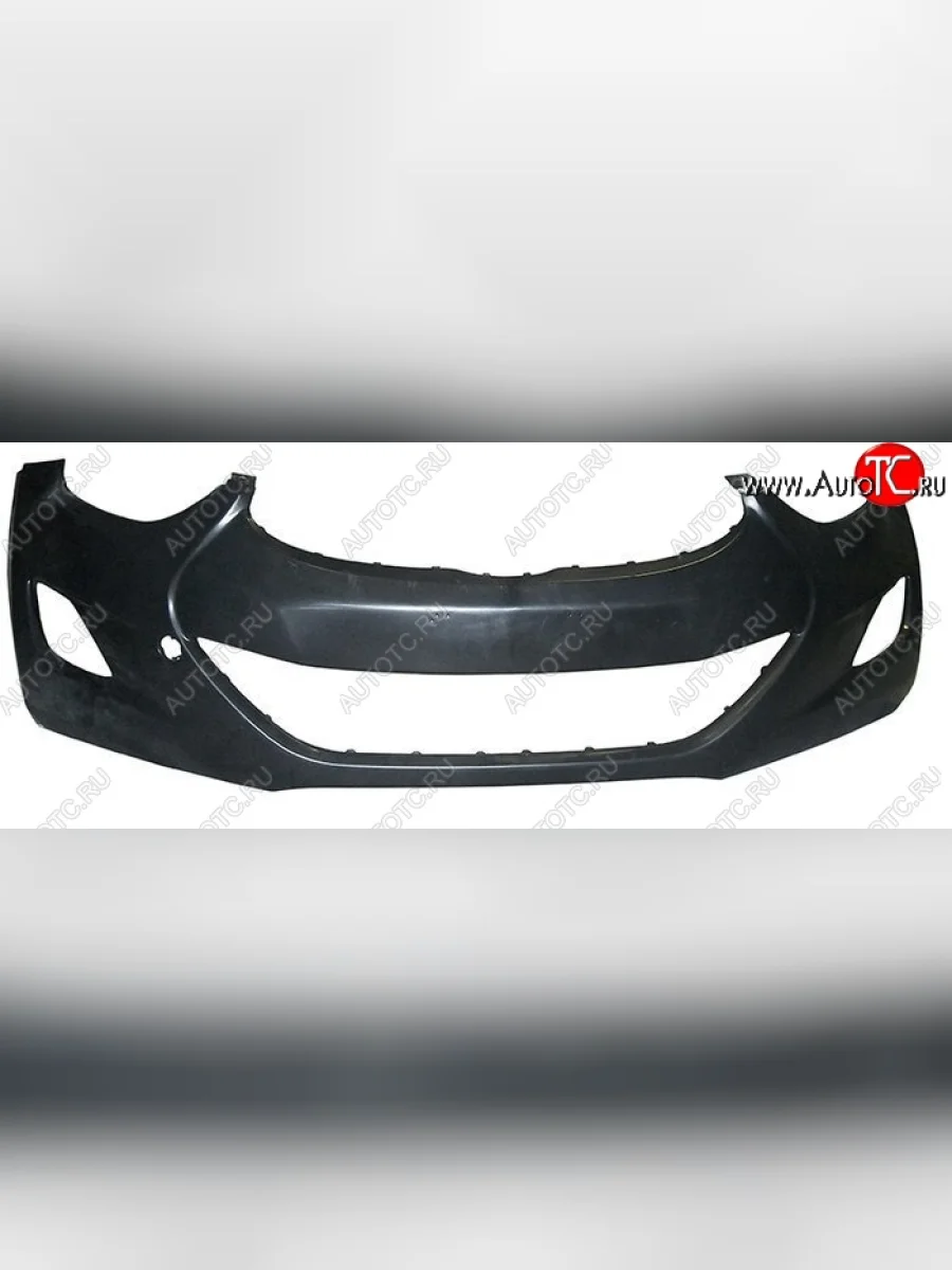 Бампер передний SAT Hyundai Elantra MD дорестайлинг (2010-2013) (Неокрашенный)  в Самаре Самарской области