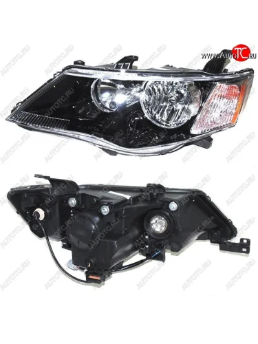 Левая фара SAT (под ксенон) Mitsubishi Outlander XL (CW)  дорестайлинг (2005-2009)