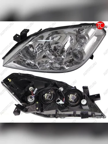 Левая фара SAT Nissan Primera 3 P12 седан (2001-2008)