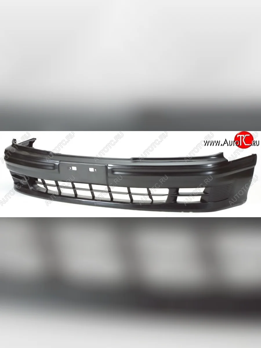 Бампер передний SAT (без отверстий под туманки, пр-во Тайвань) Nissan Maxima A32 (1994-2000) (Неокрашенный)  в Керчи Республика Крым