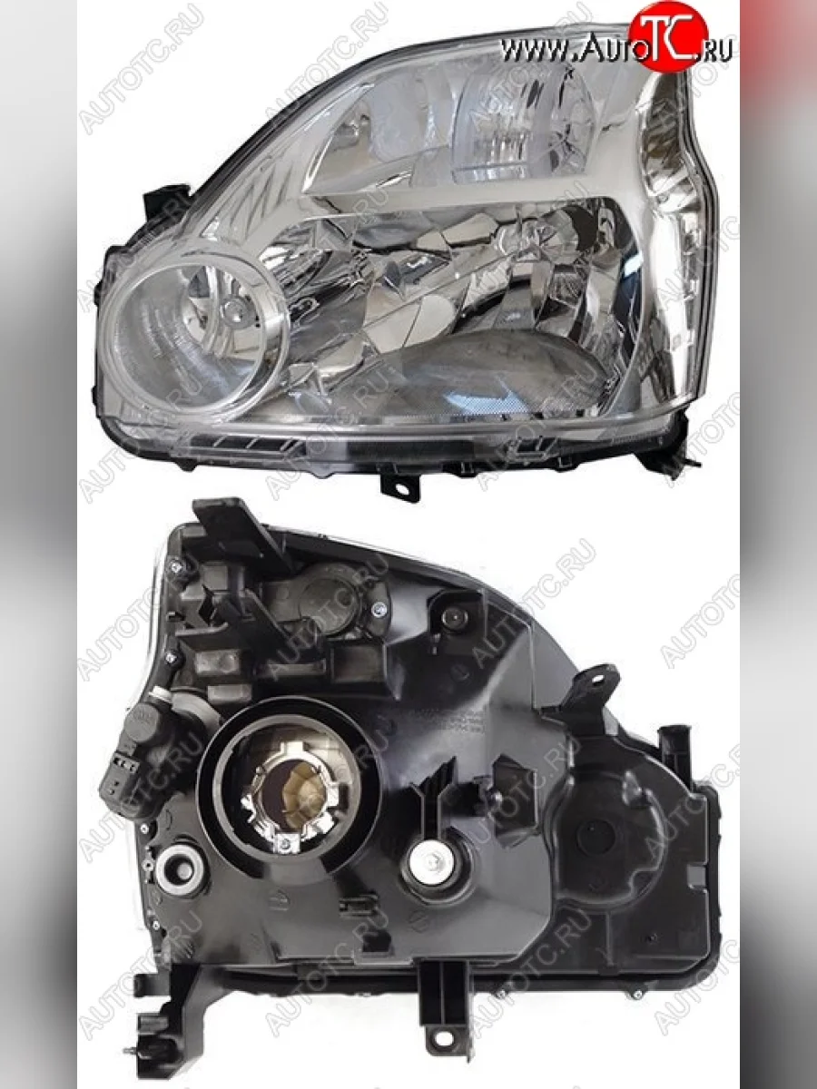 Левая фара SAT (Евросвет) Nissan X-trail 2 T31 дорестайлинг (2007-2011)  в Самаре Самарской области