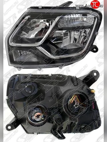 Левая фара SAT Renault Duster HS рестайлинг (2015-2021)