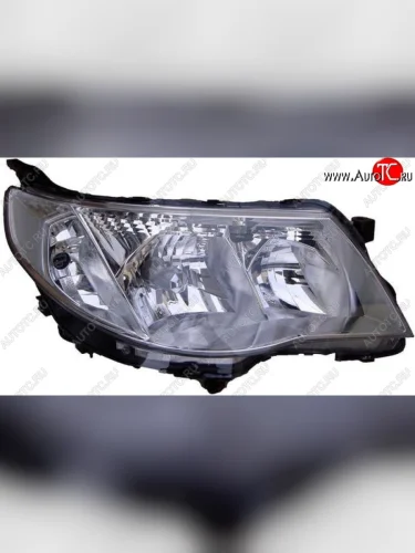 Левая фара SAT (под ксенон, с электрокорректором, Евросвет) Subaru Forester SH (2008-2013)